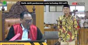 HM Lutfi Divonis 7 Tahun Penjara, Inilah Detik-detik Majelis Hakim Bacakan Putusannya