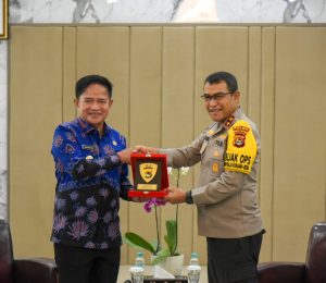 Pj Gubernur NTB Menerima Silaturahmi Kapolda NTB