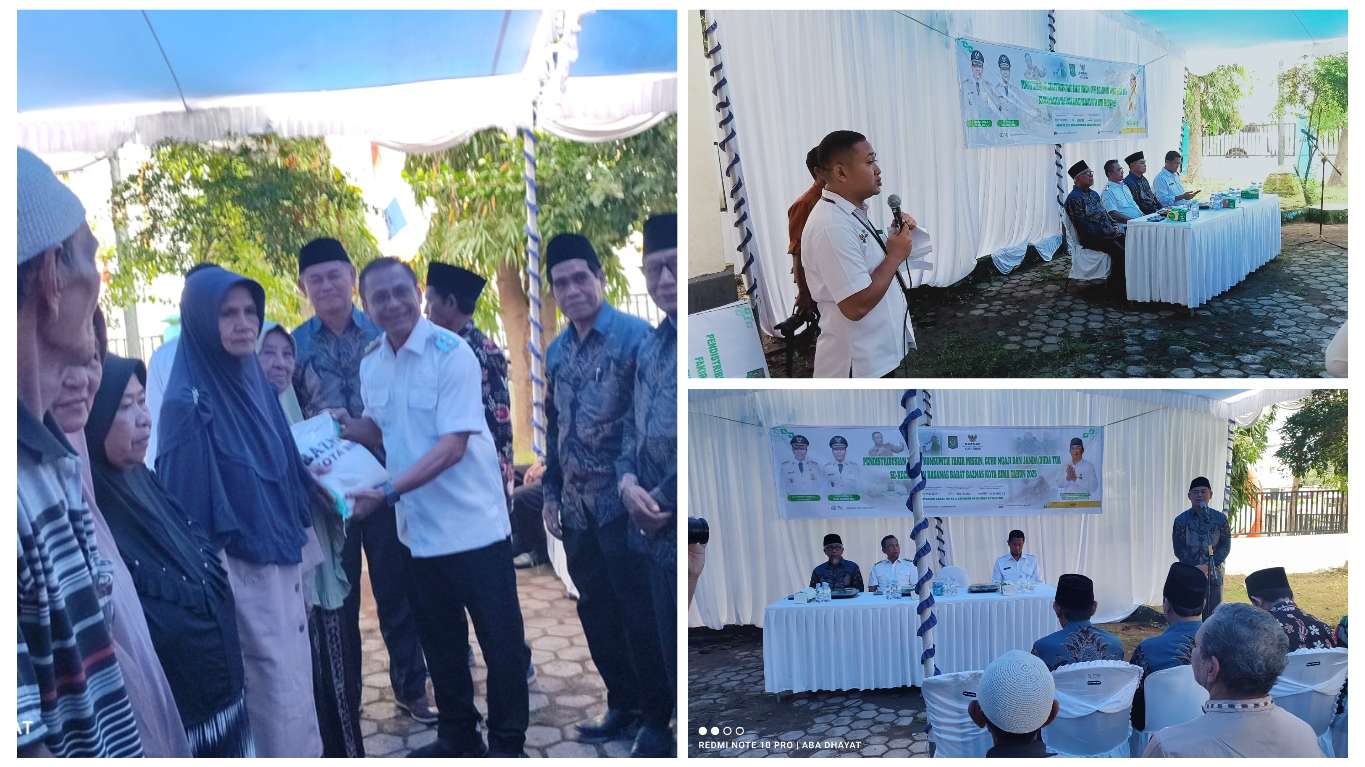 Baznas Kota Bima Salurkan 240 Paket Zakat Konsumtif di Rasanae Barat