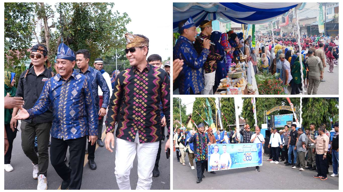 Pawai Rimpu Serentak Meriahkan Hari Jadi Bima ke-385 di 18 Kecamatan