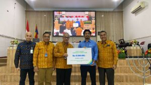 BPJS Ketenagakerjaan Cabang Bima Soekarno Hatta Serahkan Santunan Jaminan Sosial Pemuka Agama Gereja Pentakosta