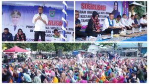 Hadiri Sosialisasi Program Dinsos,Wali Kota Bima Janji Tambah Penerima PKH Daerah