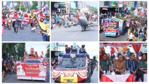 Karnaval Kendaraan Berhias Kembali Meriahkan Kota Bima