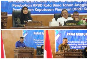 Perubahan APBD Kota Bima: Pendapatan Turun, Beberapa OPD Alami Kenaikan dan Penurunan Pendapatan