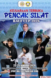 Abdul Rauf Tutup Kejuaraan Pencak Silat se-Kabupaten Bima 2026