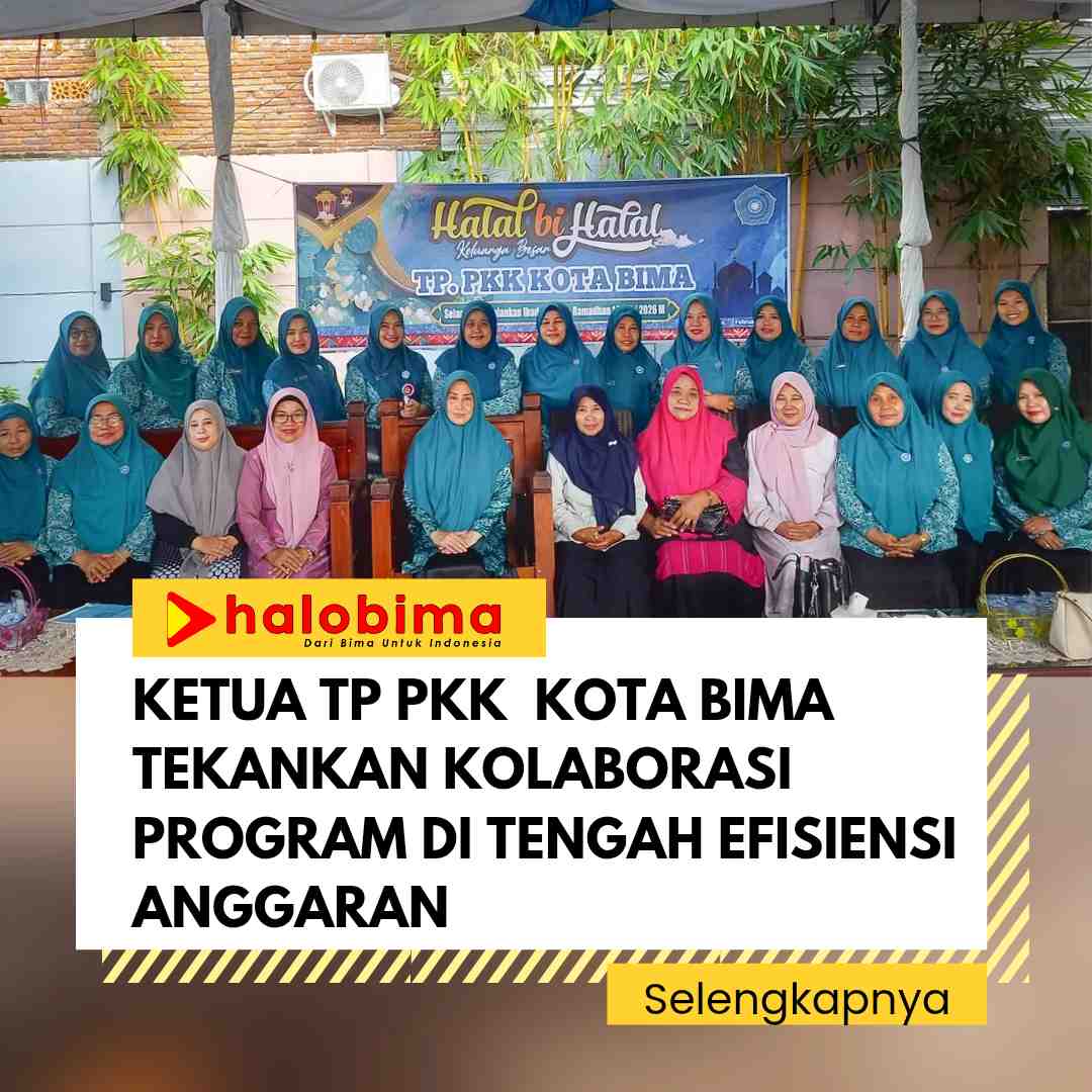 Ketua TP PKK Kota Bima Tekankan Kolaborasi Program di Tengah Efisiensi Anggaran