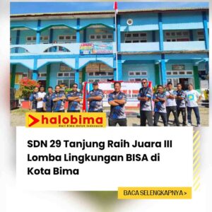 SDN 29 Tanjung Raih Juara III Lomba Lingkungan BISA di Kota Bima