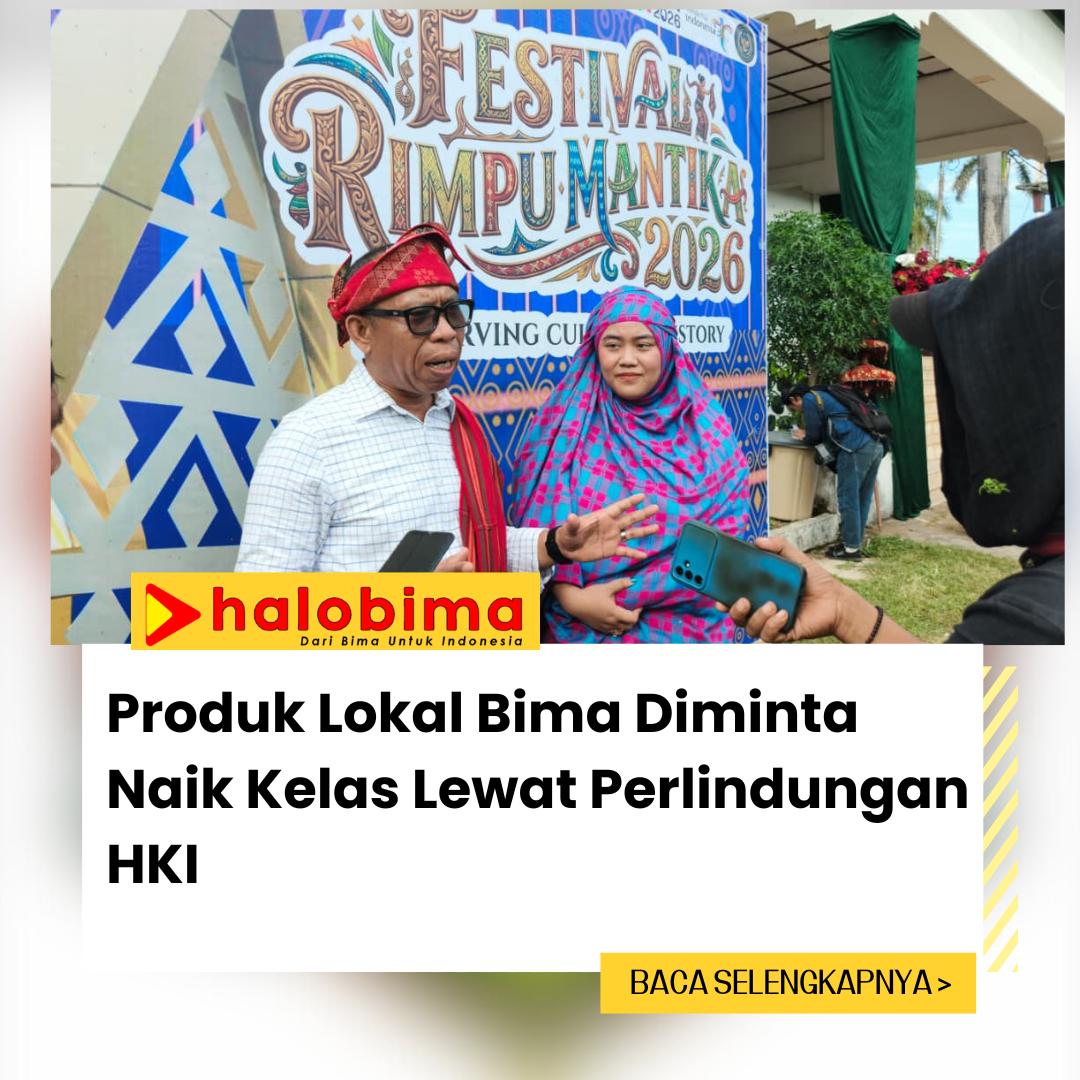 Produk Lokal Bima Diminta Naik Kelas Lewat Perlindungan HKI