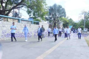 Komisi III DPRD Kota Bima Tinjau Proyek Revitalisasi Lapangan Serasuba