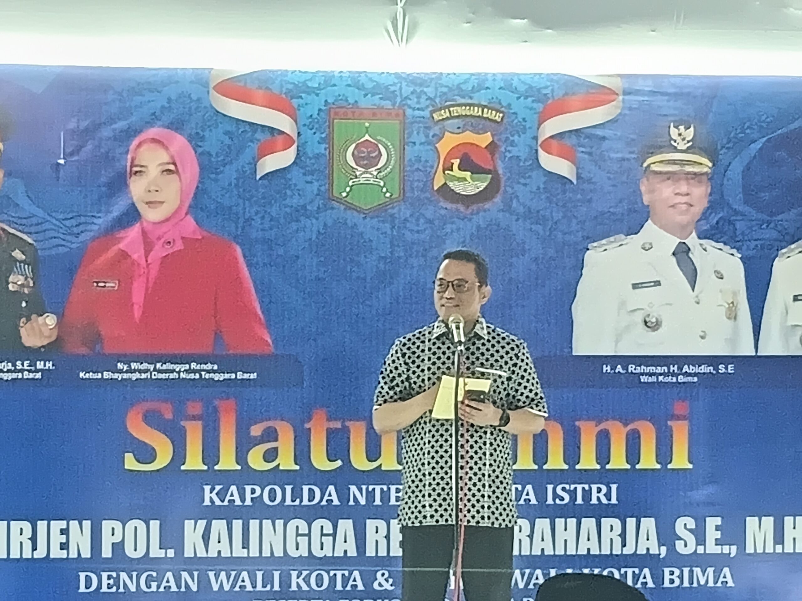 Silaturahmi Walikota Bima dengan Kapolda NTB, Bahas Sinergi Pembangunan Daerah