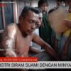 Seorang istri siram suami dengan minyak panas